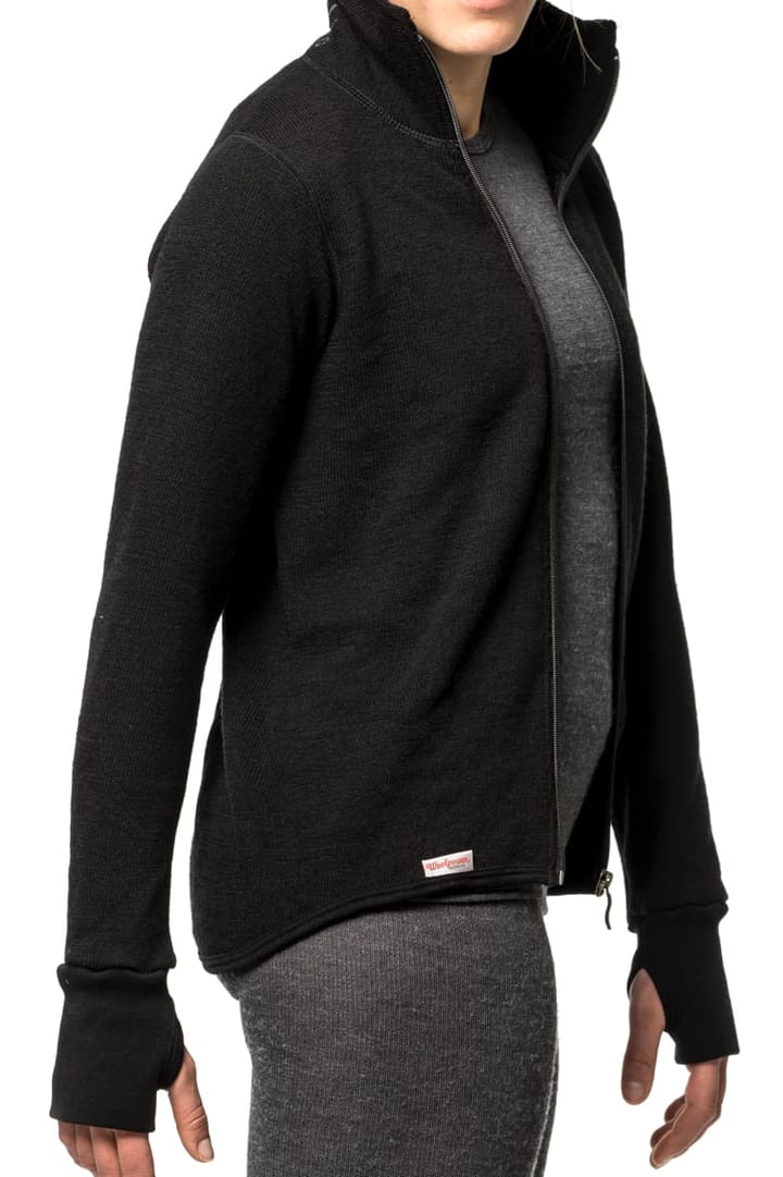 Woolpower Full Zip Jacket 400 Black Woolpower Woolpower Full Zip Jacket 400 Black Woolpower