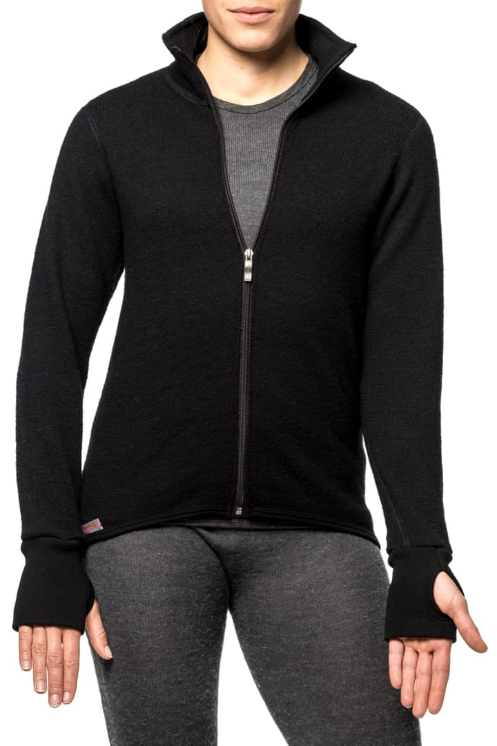 Woolpower Full Zip Jacket 600 Black Woolpower Woolpower Full Zip Jacket 600 Black Woolpower