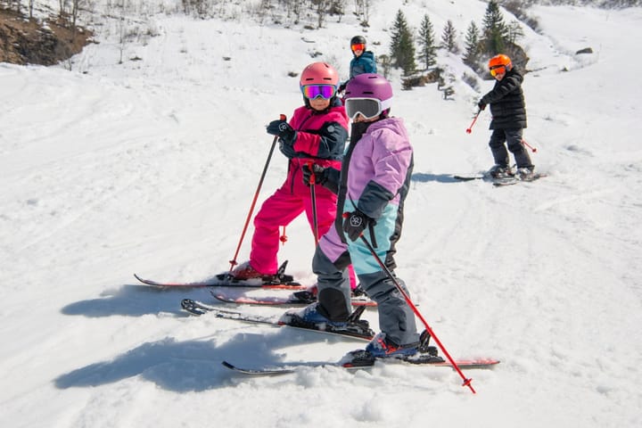 Color Kids Ski Pants - W. Pockets Fuchsia Purple Color Kids