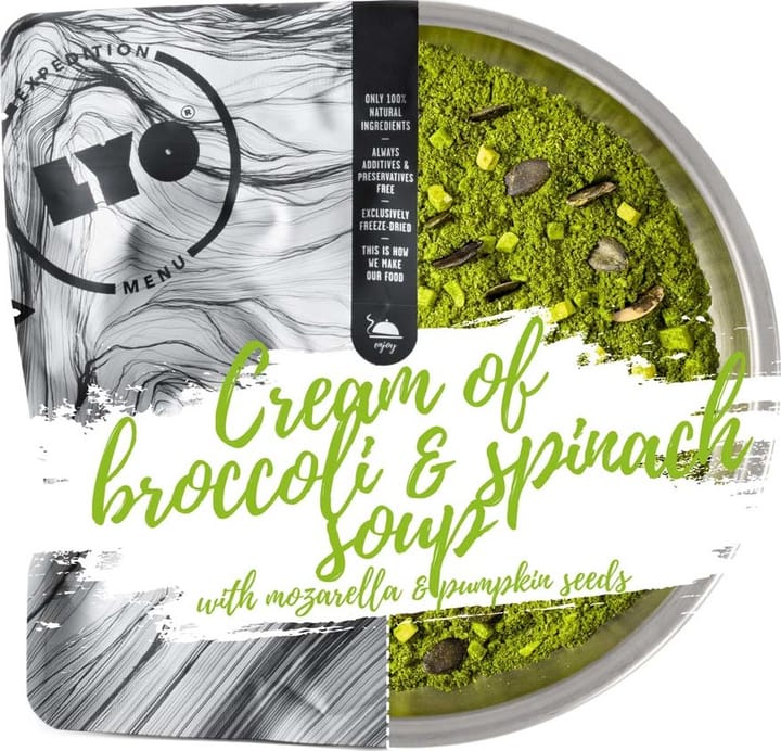 Lyofood Creamy Broccoli & Spinach Soup Onecolour Lyofood