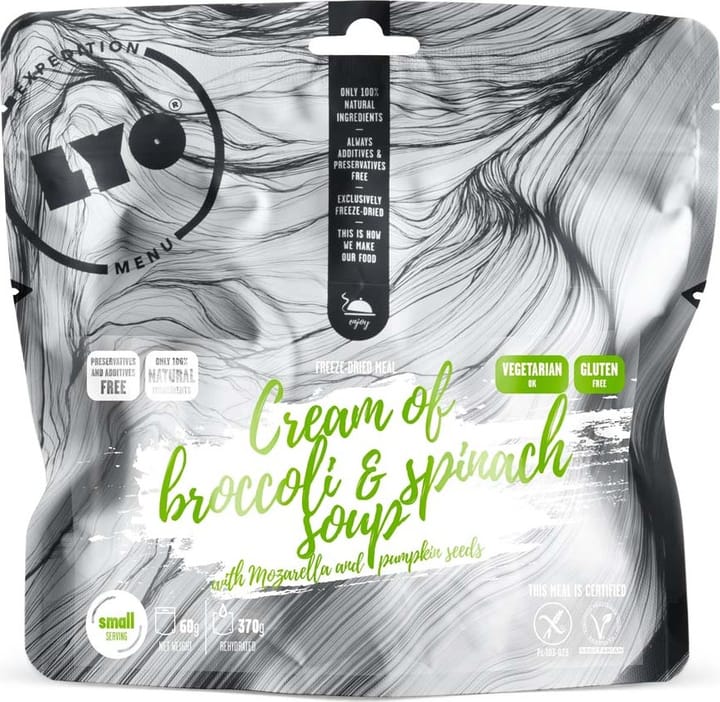 Lyofood Creamy Broccoli & Spinach Soup Onecolour Lyofood Lyofood Creamy Broccoli & Spinach Soup Onecolour Lyofood