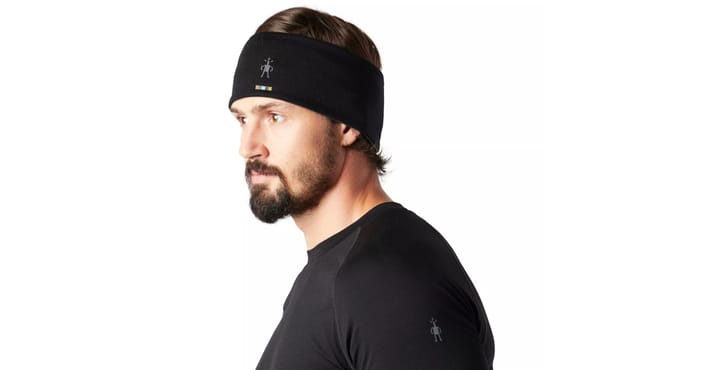 Smartwool Merino 250 Reversible Headband Black-Charcoal H Smartwool