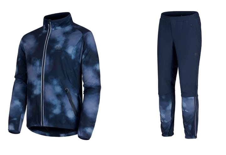 Treningssett - Hellner Harrå Hybrid Set 2.0 Men Dress Blue Hellner