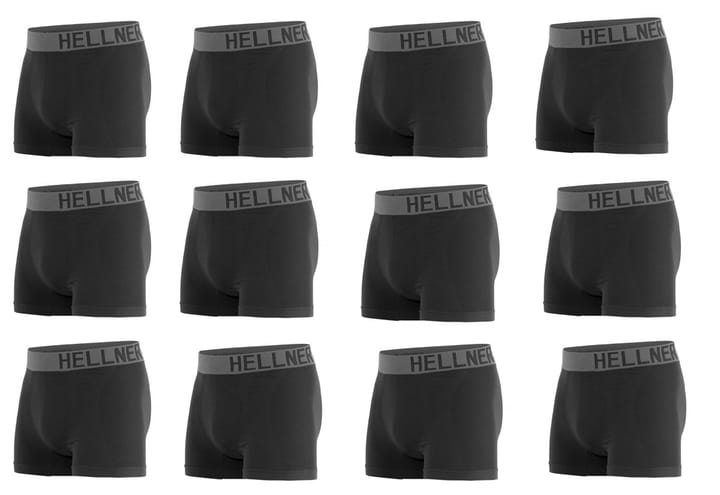 Hellner Svierkku Seamless Boxer Men Black Beauty 12-pack Hellner