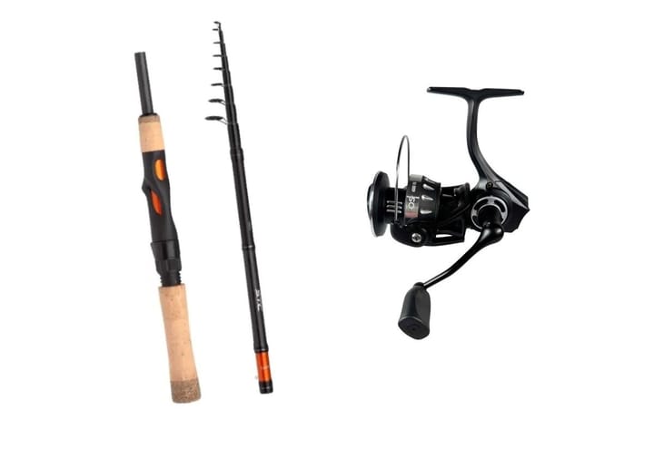 Shimano Stc Mini-T 7´ 7-21g/Sølvkroken Siii 1000 Shimano