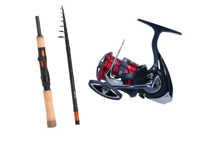 Shimano Stc Mini-T 7,9’ 10-30g/Daiwa Ninja Lt 2000 Shimano