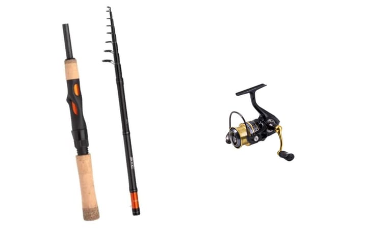 Shimano Stc Mini-T 8'10" 10-30g/AbuGarcia Superior 2500sh Shimano