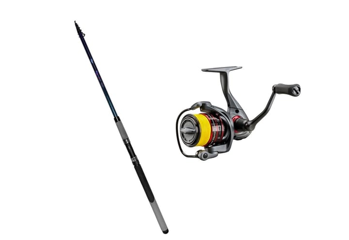 Elbe Eggedal Tele Ørret 7-28g 450CM/Okuma Ceymar C2000a Elbe