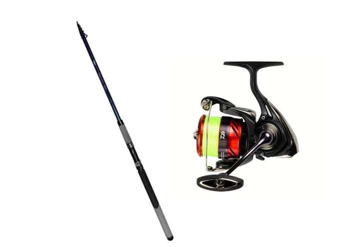 Elbe Eggedal Tele Ørret 7-28g 450CM/Daiwa 23 Ninja Lt 2500 Elbe