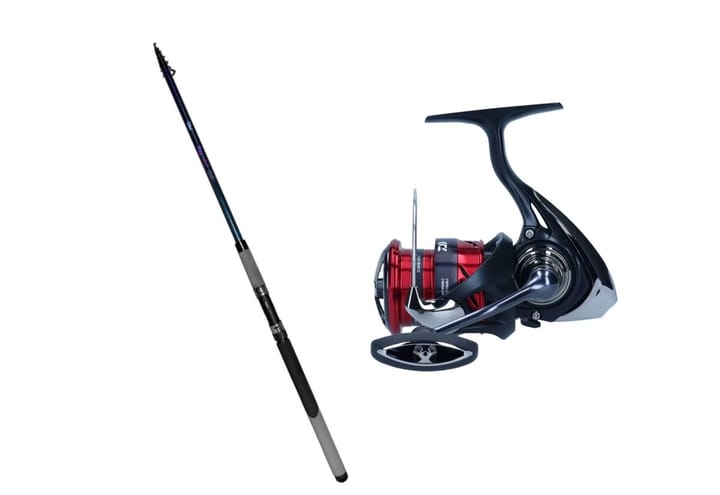Elbe Eggedal Tele Ørret 7-28g 420CM/Daiwa Ninja Lt 2000 Elbe Elbe Eggedal Tele Ørret 7-28g 420CM/Daiwa Ninja Lt 2000 Elbe