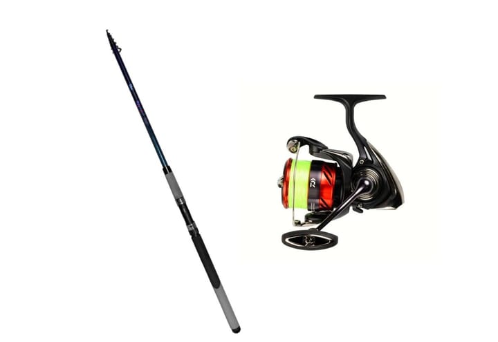Elbe Eggedal Tele Ørret 7-28g 420CM/Daiwa Ninja Lt 2500 Elbe