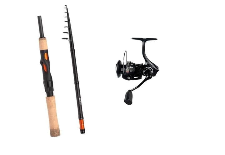 Shimano Stc Mini-T 180cm 7-21g/Sølvkroken Siii 1000 Shimano