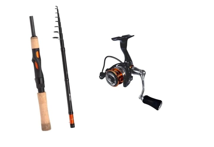 Shimano Stc Mini-T 180cm 7-21g/Sølvkroken Ljos 1000 Shimano