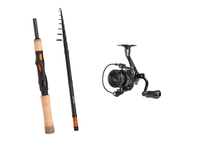 Shimano Stc Mini-T 180cm 7-21g/Lawson Baitwinder 2000 Shimano