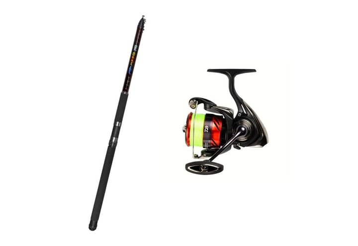 Elbe Osen Tele Laks 40-100g 600cm/Daiwa 23 Ninja 4000-C Elbe