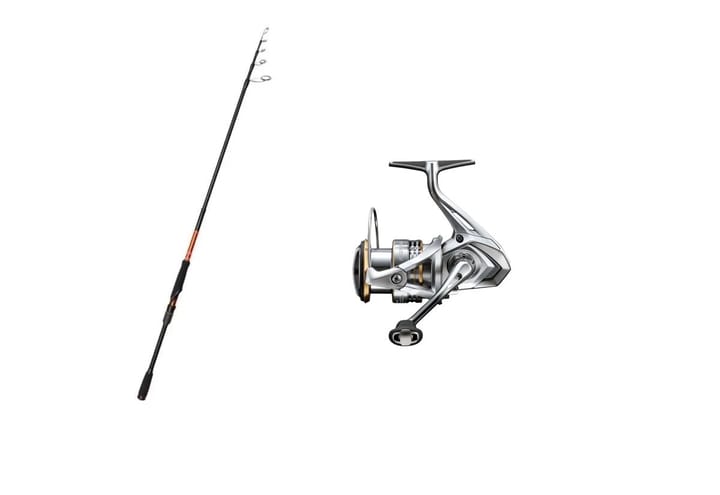 Kinetic Xarann Tele 9' 5-25g/Shimano Sedona Fj 2500 Kinetic