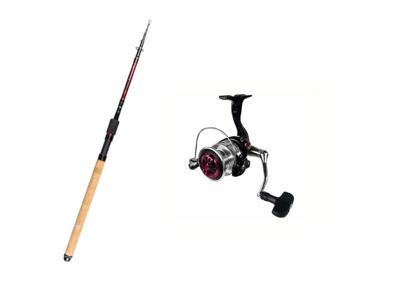 daiki Daiwa Ninja X Tele 8' 5-20g/Sølvkroken Reficio 2000 — Alt til jakt