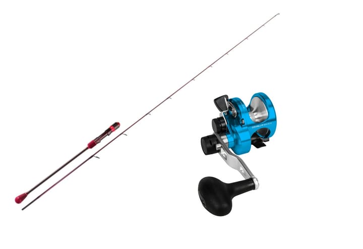 Williamson Solid Slow Jigging Cas 6´2 200g/Okuma Cavalla 5nii Blue RH Williamson