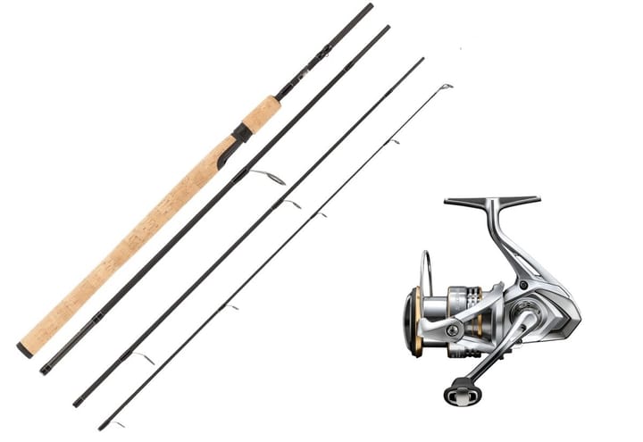 Lawson Expl G5 Haspel 4-D 9' 7-25g/Shimano Reel Sedona Fj Silver 2500 Lawson