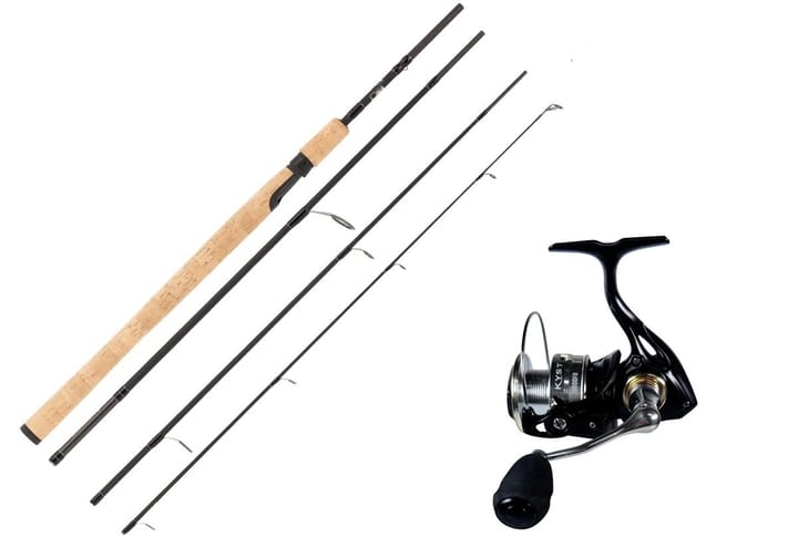 Lawson Expl G5 Haspel 4-D 9' 7-25g/Sølvkroken Sv Kyst 3000 Lawson