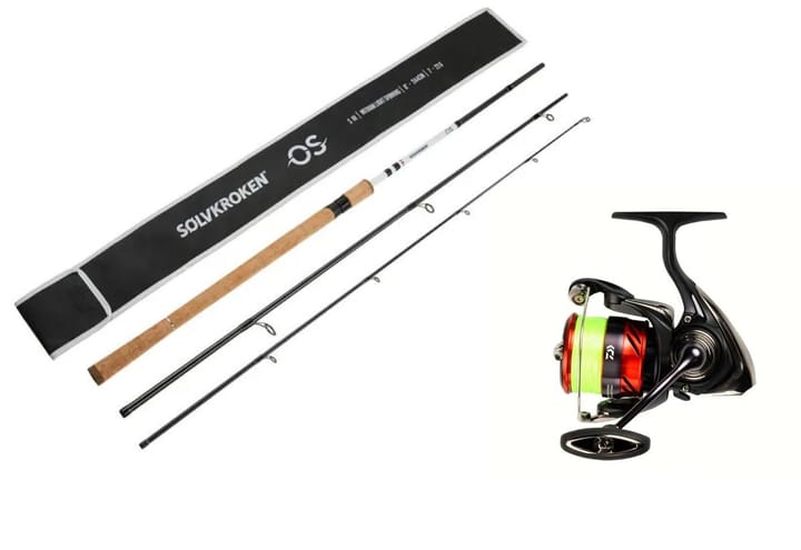 Sølvkroken Siii Os Spi 9´ 15-40g/Daiwa 23 Ninja Lt - Pre-Spooled 3000-C Sølvkroken