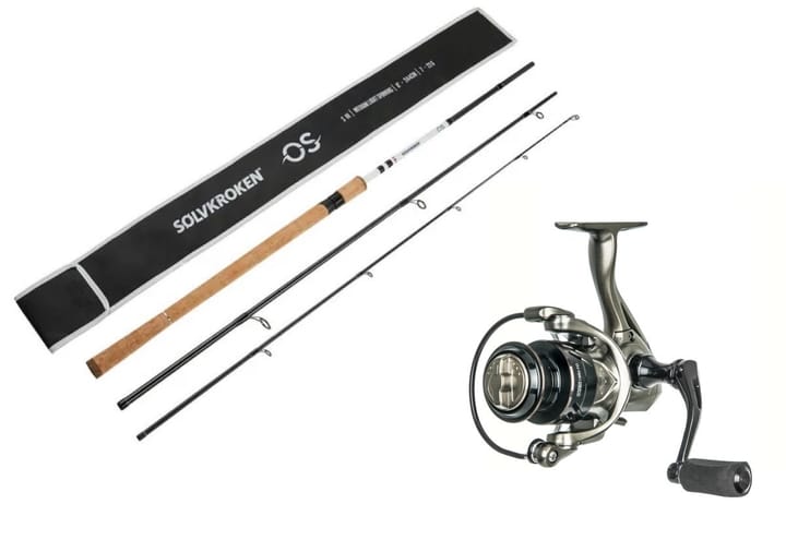 Sølvkroken Siii Os Spi 9´ 15-40g/Lawson Baitwinder Bw5  4000 Sølvkroken