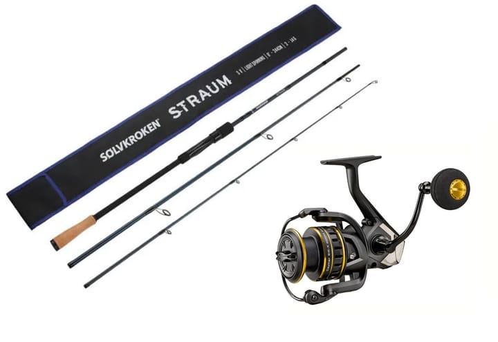 Sølvkroken Sv Straum S 10´ 15-40g/Okuma Ceymar Sw 3000ha Sølvkroken