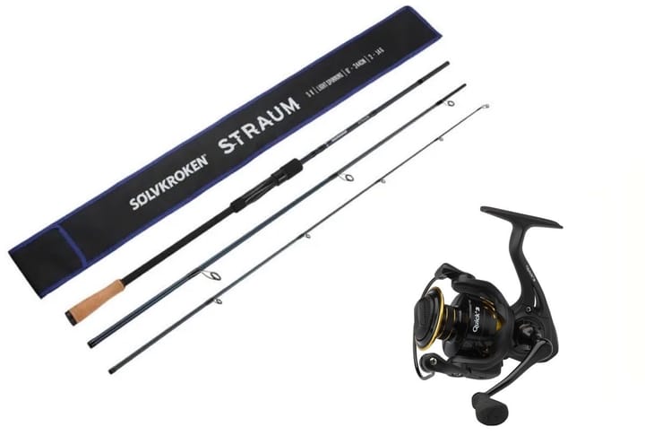 Sølvkroken Sv Straum S 10` 15-40g/Dam Quick 3 Fd 4000 Sølvkroken