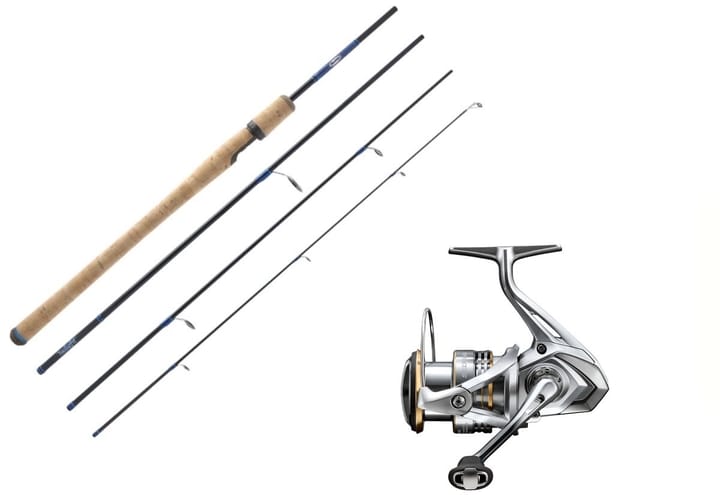 Berkley Twilight Travel 9´ 15-40g/Shimano Reel Sedona Fj Silver C3000 Berkley