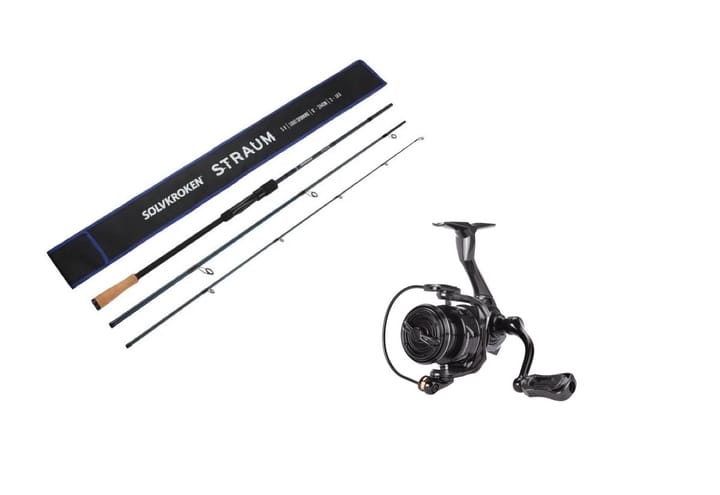 Sølvkroken Sv Straum 274cm 5-15g/Lawson Baitwinder X Fd 1000 Sølvkroken