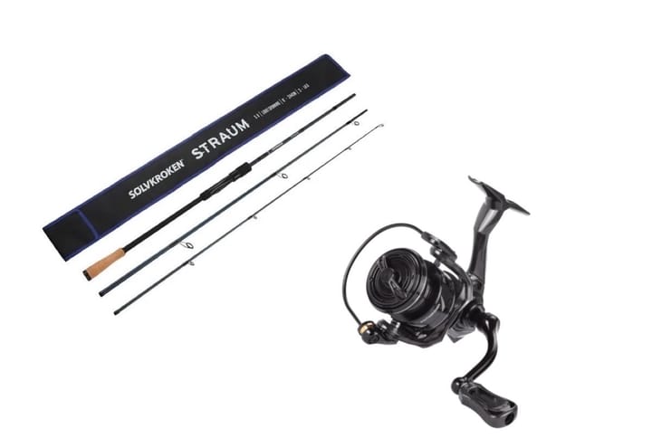 Sølvkroken Sv Straum 274cm 5-15g/Lawson Baitwinder X Fd 2000 Sølvkroken