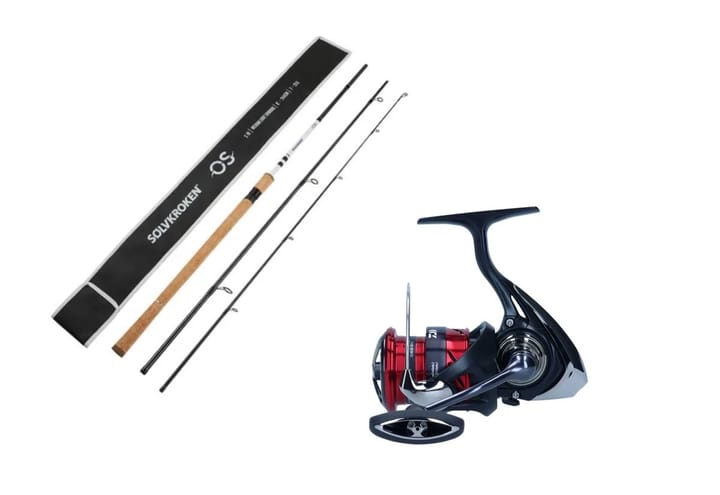 Sølvkroken SIII Os 274cm 5-15g/Daiwa Ninja Lt 2000 Sølvkroken