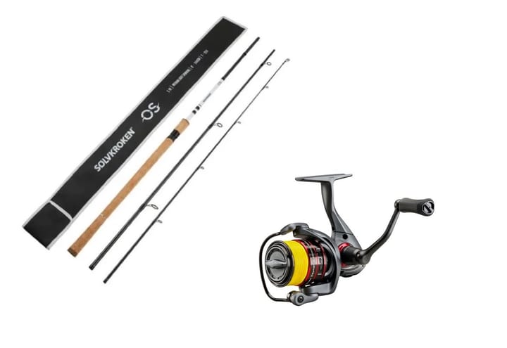 Sølvkroken SIII Os 244cm 7-22g/Okuma Ceymar 2500a Sølvkroken