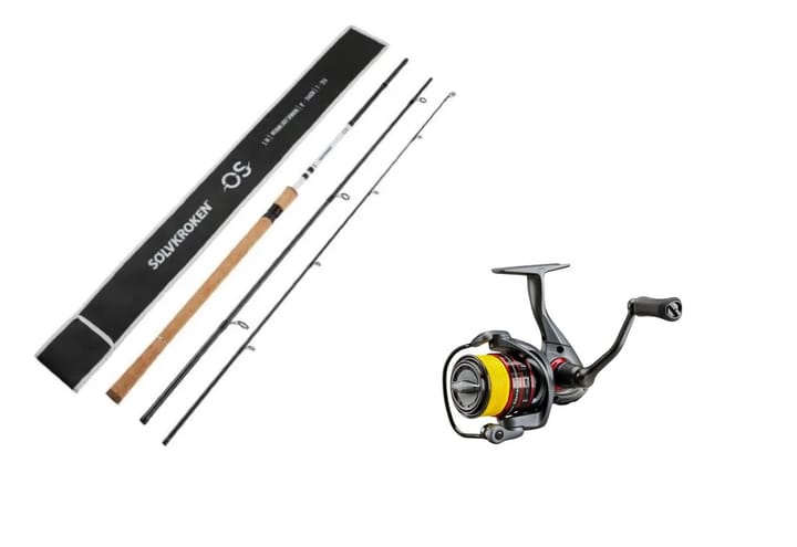 Sølvkroken SIII Os 244cm 7-22g/Okuma Ceymar C2000a Sølvkroken