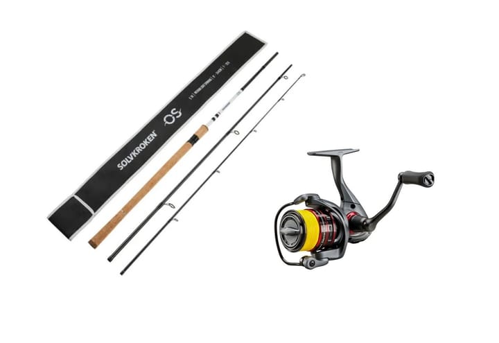 Sølvkroken SIII Os 244cm 10-30g/Okuma Ceymar 2500a Sølvkroken