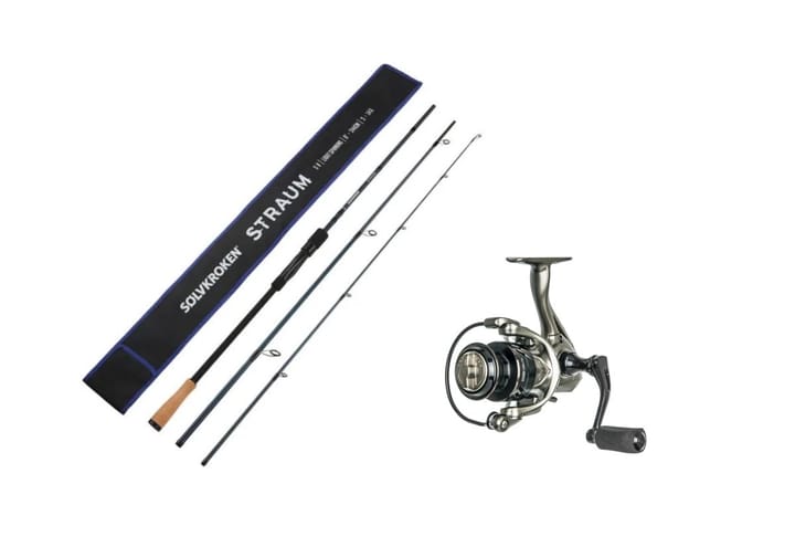 Sølvkroken Sv Straum 274cm 15-40g/Lawson Baitwinder Bw5 4000 Sølvkroken