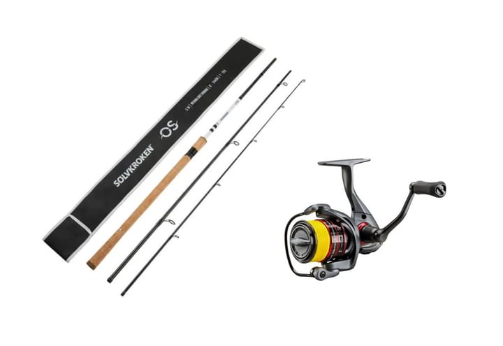 Sølvkroken SIII Os 244cm 2-14g/Okuma Ceymar C2000a Sølvkroken