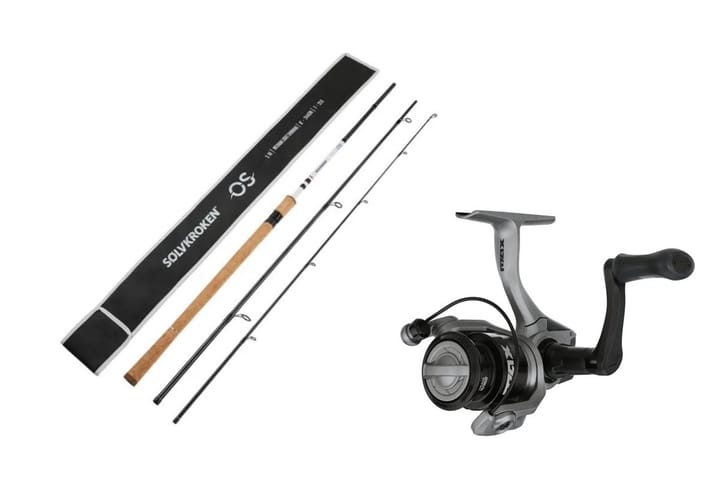 Sølvkroken SIII Os 244cm 2-14g/AbuGarcia Max X 2000 Sølvkroken