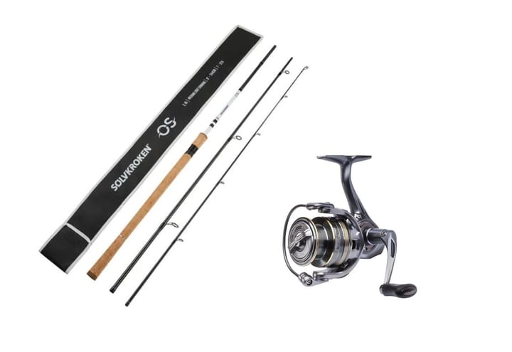 Sølvkroken SIII Os 244cm 2-14g/Mitchell Mx2 Pro 2000 Sølvkroken