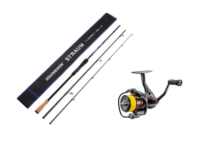 Sølvkroken Sv Straum 244cm 2-14g/Okuma Ceymar C2000a Sølvkroken