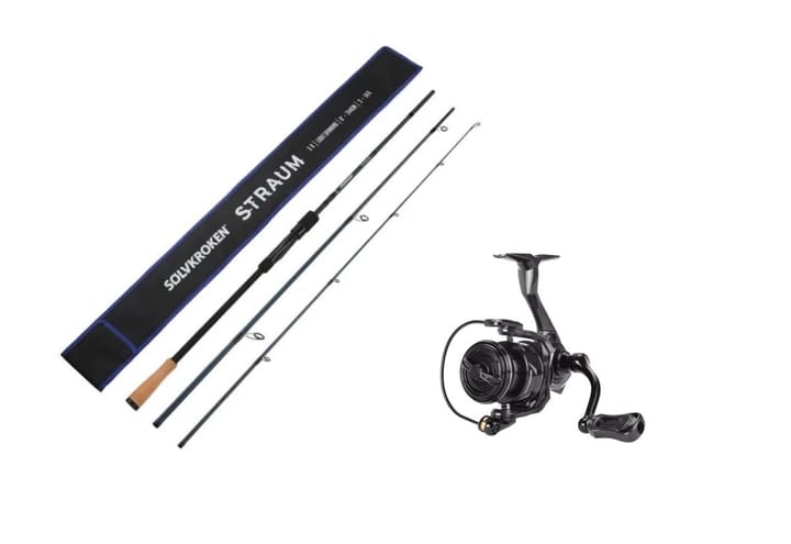 Sølvkroken Sv Straum 244cm 2-14g/Lawson Baitwinder X Fd 1000 Sølvkroken