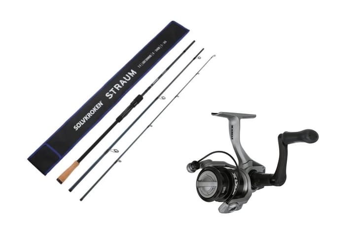 Sølvkroken Sv Straum 244cm 2-14g/AbuGarcia Max X 2000 Sølvkroken