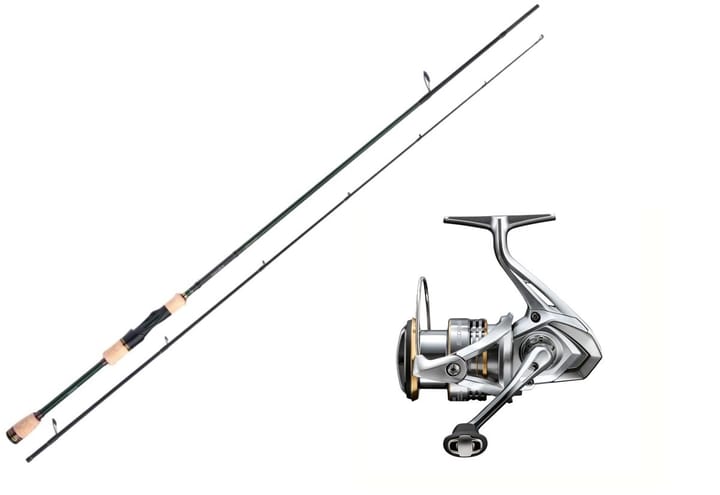 Shimano Sahara Spinning Cork 9´10 7-35g/Shimano Reel Sedona Fj Silver 2500 Shimano