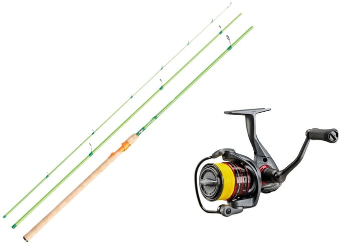Berkley Flex Trout 13´ 10-30g/Okuma Ceymar Spinning Spooled 2500a Berkley