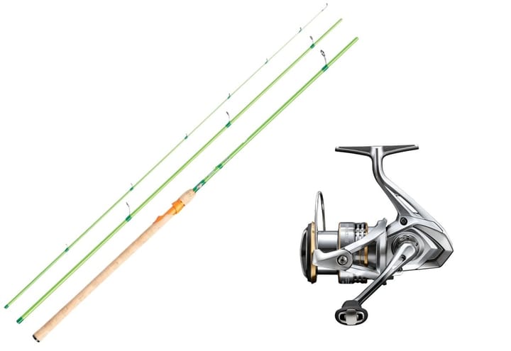 Berkley Flex Trout 13´ 10-30g/Shimano Reel Sedona Fj Silver 2500 Berkley