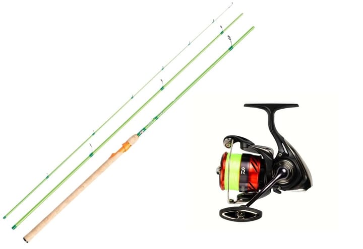 Berkley Flex Trout 13´ 10-30g/Daiwa 23 Ninja Lt - Pre-Spooled 2500 Berkley