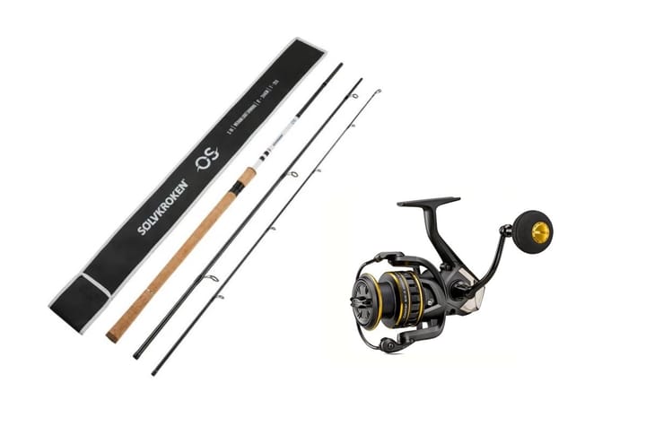 Sølvkroken SIII Os 305cm 15-40g/Okuma Ceymar Sw 3000ha Sølvkroken