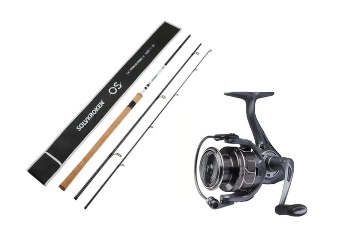 Sølvkroken SIII Os 305cm 15-40g/Mitchell Mx3 Pro 4000 Sølvkroken Sølvkroken SIII Os 305cm 15-40g/Mitchell Mx3 Pro 4000 Sølvkroken