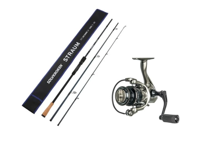 Sølvkroken Sv Straum 305cm 20-60g/Lawson Baitwinder Bw5 4000 Sølvkroken