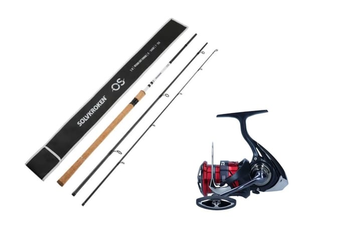 Sølvkroken SIII Os 274cm 7-22g/Daiwa Ninja Lt 2000 Sølvkroken